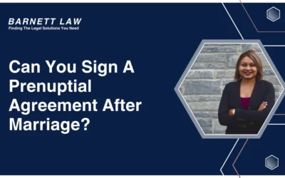 Can You Sign a Prenuptial Agreement After Marriage?