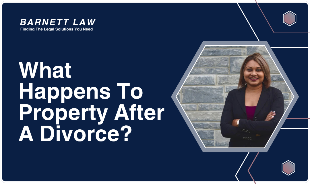 A cover about what happens to property after divorce.